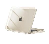 MOSISO Compatible with MacBook Air 13 inch Case 2026, Crystal Starlight