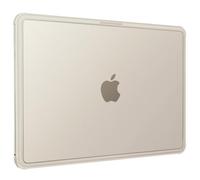 MOSISO Compatible with MacBook Air 13 inch Case M5 2026 M4 2025 M3 M2 2024-2022 A3449 A3240 A3113 A2681,Scratch-Resistant Shock-Absorbent Reinforced Hard Shell for MacBook Air 13.6 Display, Starlight