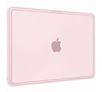 MOSISO Compatible with MacBook Air 13 inch Case M5 2026 M4 2025 M3 M2 2024-2022 A3449 A3240 A3113 A2681,Scratch-Resistant Shock-Absorbent Reinforced Hard Shell for MacBook Air 13.6 Display, Pink