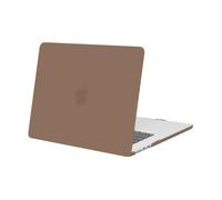 MOSISO Compatible with MacBook Air 15 inch Case 2025 2024 2023 Release M4 M3 M2 A3241 A3114 A2941 Liquid Retina Display Touch ID, Protective Plastic Hard Shell Case Cover, Caramel Brown