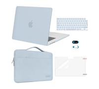 MOSISO Compatible with MacBook Air 15 inch Case M5 M4 M3 M2,Baby Blue