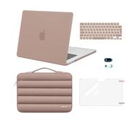MOSISO Compatible with MacBook Air 15 inch Case M5 M4 M3 M2, Bronze Brown