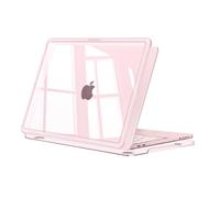 MOSISO Compatible with MacBook MacBook Neo Case 13 inch 2026 A3404, Blush | High-Transparency Crystal Finish Shell with Shock-Absorbent Corners Compatible with MacBook Neo 13 inch Case A18 Pro Chip
