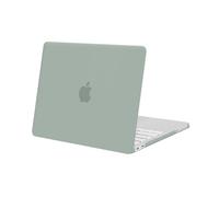 MOSISO Compatible with MacBook Neo 13 inch Case 2026 Release Model A3404 with A18 Pro Chip, Scratch-Resistant Protective Hard Shell Case Cover, Antique Green