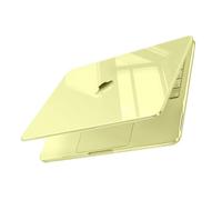 MOSISO Compatible with MacBook Neo Case 13 inch 2026 A3404, Crystal Citrus | Ultra-Thin Surpass Natural Beauty Seamlessly Closes Protective Hard Shell Case Cover Compatible with Mac Neo 13 A18 Pro Chip