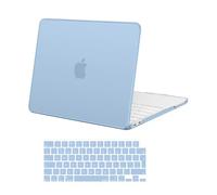 MOSISO Compatible with MacBook Neo Case 13 inch 2026, Air Blue | Hard Shell Cover&Keyboard Cover Skin Compatible with MacBook Neo 13 inch Case with A18 Pro Chip Model A3404 2026 Release