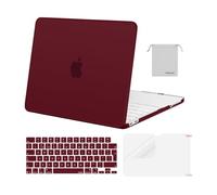 MOSISO Compatible with MacBook Neo Case 13 inch 2026, Burgundy