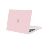 MOSISO Compatible with MacBook Pro 13 inch Case 2026 2025 2024 2023 2022-2016 M2 M1 A2338 A2289 A2251 A2159 A1989 A1706 A1708 with/without Touch Bar, Plastic Hard Shell Case Cover, Rose Quartz