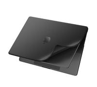 MOSISO Compatible with MacBook Pro 14 inch Case 2025 2024-2021 M4 M3 M2 M1 Max A3112 A3185 A3401 A2918 A2992 A2779 A2442, Shockproof Anti-Fingerprint Scratch Resistant PP Matte Soft Cover, Black