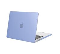 MOSISO Compatible with MacBook Pro 14 inch Case 2025 2024 2023 2022 2021 M4 M3 M2 M1 Pro Max A3112 A3185 A3401 A2918 A2992 A2779 A2442 Touch ID, Protective Plastic Hard Shell Cover, Serenity Blue