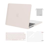 MOSISO Compatible with MacBook Pro 14 inch Case 2026-2021 M5 M4-M1 A3427 A3426 A3434 A3112 A3185 A3401 A2918 A2992 A2779, Hard Shell Cover &Keyboard Skin &Screen Protector &Pouch, Rock Gray