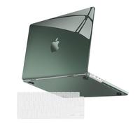 MOSISO Compatible with MacBook Pro 14 inch Case 2026-2021 M5 M4 M3 M2 M1 A3427 A3426 A3434 A3112 A3185 A3401 A2918 A2992 A2779, Surpass Natural Beauty Hard Shell Cover &Keyboard Skin, Emerald Green
