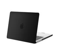 MOSISO Compatible with MacBook Pro 14 inch Case 2026 2025-2021 M5 M4 M3 M2 M1 A3427 A3426 A3434 A3112 A3185 A3401 A2918 A2992 A2779 A2442 Touch ID, Protective Plastic Hard Shell Cover, Black