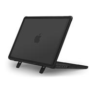 MOSISO Compatible with MacBook Pro 14 inch Case M5 M4 M3 M2 M1 2026-2021 A3427 A3426 A3434 A3112 A3185 A3401 A2918 A2992, Anti-Fingerprint Shockproof Hard Shell Cover Fold Kickstand, Black