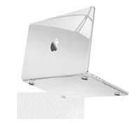 MOSISO Compatible with MacBook Pro 16 inch Case 2025 2024 2023 2022 2021 M4 M3 M2 M1 A3403 A3186 A2991 A2780 A2485 Pro Max, Surpass Natural Beauty Protective Hard Shell&Keyboard Cover, Crystal Clear