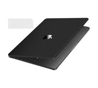 MOSISO Compatible with MacBook Pro 16 inch Case 2026-2021 M5 M4-M1 A3429 A3428 A3403 A3186 A2991 A2780, Hard Shell Case for Laptop Ultra-Thin Slim Natural Original Color&KeyboardSkin, Black Clear