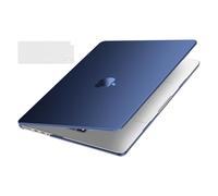 MOSISO Compatible with MacBook Pro 16 inch Case 2026-2021 M5 M4-M1 A3429 A3428 A3403 A3186 A2991 A2780, Hard Shell Case for Laptop Ultra-Thin Slim Natural Original Color&KeyboardSkin, Midnight Blue