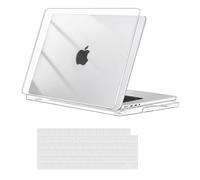 MOSISO Compatible with Macbook Pro 16 inch Case M5 M4-M1, Crystal Clear
