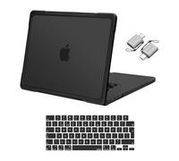 MOSISO Compatible with MacBook Pro 16 inch Case M5 M4 M3 M2 M1 2026-2021 A3429 A3428 A3403 A3186 A2991, 3 in 1 Kit Soft TPU Bumper Anti-Scratch&Fingerprint Protective Hard Shell Cover, Black