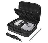 MOSISO Hard Travel Carrying Case Compatible with DJI Mini 3 Pro Drone & RC-N1 Remote Controller and Accessories, Portable Waterproof Protective Hard Storage Case Bag with Shoulder Strap, Black
