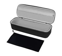 MOSISO Hard Travel Case Storage Bag Compatible with Revlon One-Step Hair Dryer Brush 1.0 & Plus 2.0, EVA Carrying Case Cover Protective Hard Shell Sleeve with Hot Air Brush Pouch, Black