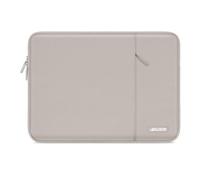 MOSISO Laptop Case 15 inch, 15 inch Laptop Sleeve Compatible with MacBook Air 15 M4 A3241 M3 A3114 M2 A2941 2025-2023, Dell XPS 15, Polyester Vertical Computer Sleeve Bag with Pocket, Stone Gray