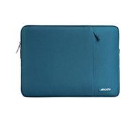 MOSISO Laptop Case 15 inch, 15 inch Laptop Sleeve Compatible with MacBook Air 15 M4 A3241 M3 A3114 M2 A2941 2025-2023, Dell XPS 15, Polyester Vertical Computer Sleeve Bag with Pocket, Deep Teal