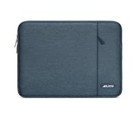 MOSISO Laptop Case 15 inch, 15 inch Laptop Sleeve Compatible with MacBook Air 15 M4 A3241 M3 A3114 M2 A2941 2025-2023, Dell XPS 15, Polyester Vertical Computer Sleeve Bag with Pocket, Haze Blue