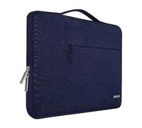 MOSISO Laptop Case 15 inch, 15 inch Laptop Sleeve with Handle Compatible with MacBook Air 15 M3 A3114 M2 A2941 2025 2024 2023, Dell XPS 15 Plus, Polyester Multifunctional Computer Bag, Navy Blue