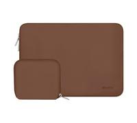MOSISO Laptop Case 16 inch, 15-15.6 inch Laptop Sleeve Bag Compatible with MacBook Pro 16 inch, HP, Acer, Dell, Lenovo, ASUS Notebook, Neoprene Computer Sleeve Bag with Small Case, Caramel Brown