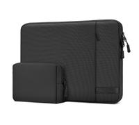 MOSISO Laptop Sleeve Compatible with MacBook Neo 13 inch 2026 Model A3404 / Air 13.3 13.6 M5 M4 M3 M2 M1 / Pro 13 M2 M1, 360 Protective Computer Sleeve Bag with Vertical Pocket & Small Case, Black