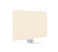 MOSISO Monitor Dust Cover 26, 27, 28, 29 inch Anti-Static Dustproof LCD/LED/HD Panel Case Computer Screen Protective Sleeve Compatible with iMac 27, 26-29 inch PC, Desktop and TV, Beige