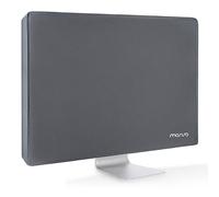 MOSISO Monitor Dust Cover 32, 33, 34, 35 inch LCD/LED/HD Case, Space Gray | Anti-Static Dustproof Leopard Grain Computer Screen Protective Sleeve Compatible with 32-34 inc PC,Desktop and TV