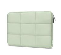 MOSISO Tablet Sleeve Case for 13 inch iPad Pro M4&iPad Air M2 2024,iPad Pro 12.9 inch M2 M1 6th 5th 2022-2018 with Magic Keyboard&Smart Keyboard Folio,Rectangle Quilted Puffy Carrying Case, Sage Green