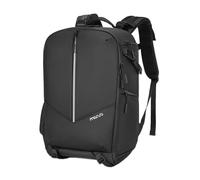 MOSISO Waterproof Camera Backpack, DSLR/SLR/Mirrorless Large Camera Bag Photography Backpack with Rain Cover&16 inch Laptop Compartment&Tripod Holder&Front Vertical Pocket for Canon/Nikon/Sony, Black
