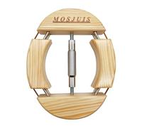 MOSJUIS Hat Stretcher 4 Way Upgraded Hat Stretchers for Fitted Hats Wooden Hat Shaper for Men Cowboy Hats Baseball Caps, Silver, Default