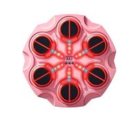 Moskado Smart Music Boxing Machine, Musical Bluetooth Boxing Machine Wall Mounted with 9 Modes/Speed Adjustment, Sound and Light Effects, Wall Boxings Punching Target Machine for Home, Office, Gym