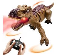 Moskiddo - Remote Control Dinosaur Toys for Kids 3-5 5-7 8-12 10-12 RC T Rex Dino Robot Toy for Kids Christmas Birthday Gifts for 6 7 8 9 10 11 12 Boys