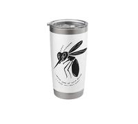 Moskito Blood Sucker Design for a Mosquito Catcher or Camper Stainless Steel Insulated Tumbler