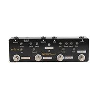 Moskyaudio New 5 in 1 Multieffects Pedal with Overdrive Distortion FX Loop Delay Reverb Effects Footswitch True bypass(sol918)
