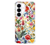 MOSNOVO for Samsung Galaxy S26 Clear Case, Fit for MagSafe, 6.6ft Military-Grade Shockproof Magnetic Protective Phone Cover,in The Garden