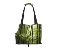 moso Bamboo Printed pet Shoulder Bag - Foldable Design, Small cat and Dog Travel Bag