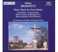 Mosonyi / Kassai / K - Piano Music for 4 Hands [New CD]
