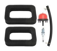 MospdyGear 118550704/0 RS100 Sponge Air Filter with Spark Plug Primer Bulb, Replacement for Mountfield S461HP S461RHP S421HP S421PD HP46R, Replaces 118550704/0