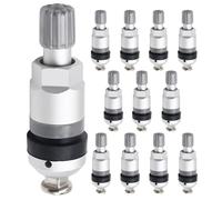 MospdyGear 12Pcs TPMS Tyre Pressure Sensor Valve Stem, Front Rear Left and Right Repair Kit, Replacement for BMW 5 Series, Replaces 36106790054 6877937 36112360420