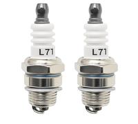 MospdyGear 2 Pcs BPMR7A L7T 2 Stroke Spark Plug, Replacement for Champion CJ8 RCJ6Y RCJ7Y CJ7Y RCJ8, Replacement for Stihl 017 018 MS170 MS180 TS400 TS410