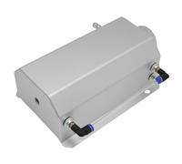 MospdyGear 2L Coolant Overflow Tank, High Temperature Resistant Aluminium Expansion Tank, Universal Radiator Reservoir Suitable for Most Vehicles