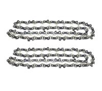 MospdyGear 2Pcs 12 Inch (30 cm) Chainsaw Chains 3/8" Pitch .043"(1.1 mm) Gauge, 45 Drive Links, Replacement for Dewalt DCM 565N Chain Saw Replacement for Ryobi OCS1830