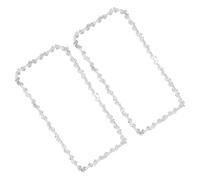 MospdyGear 2Pcs 14" 35cm 1.3mm .050" Gauge Chainsaw Saw Chain, 50 Drive Link Chain, Replaceement for Stihl MSE210 MSE200 Replacement for McCulloch 2200E 842 838