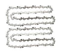 MospdyGear 2Pcs Chainsaw Chain 14", 3/8" Pitch 1.3mm Gauge 52 Drive Link Chain, Replacement for Oregon CS1500CS CS1500 Replacement for 1586.7 1586.8